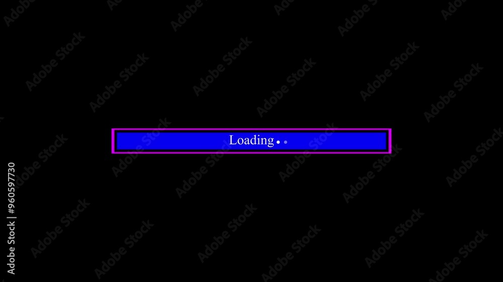 Futuristic bar loading screen motion graphic, simple and modern animation on blue and black background . Futuristic bar loading screen motion graphic, simple and modern animation on blue and black background .