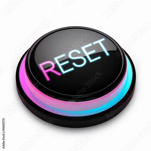 Obraz na płótnie Reset Button