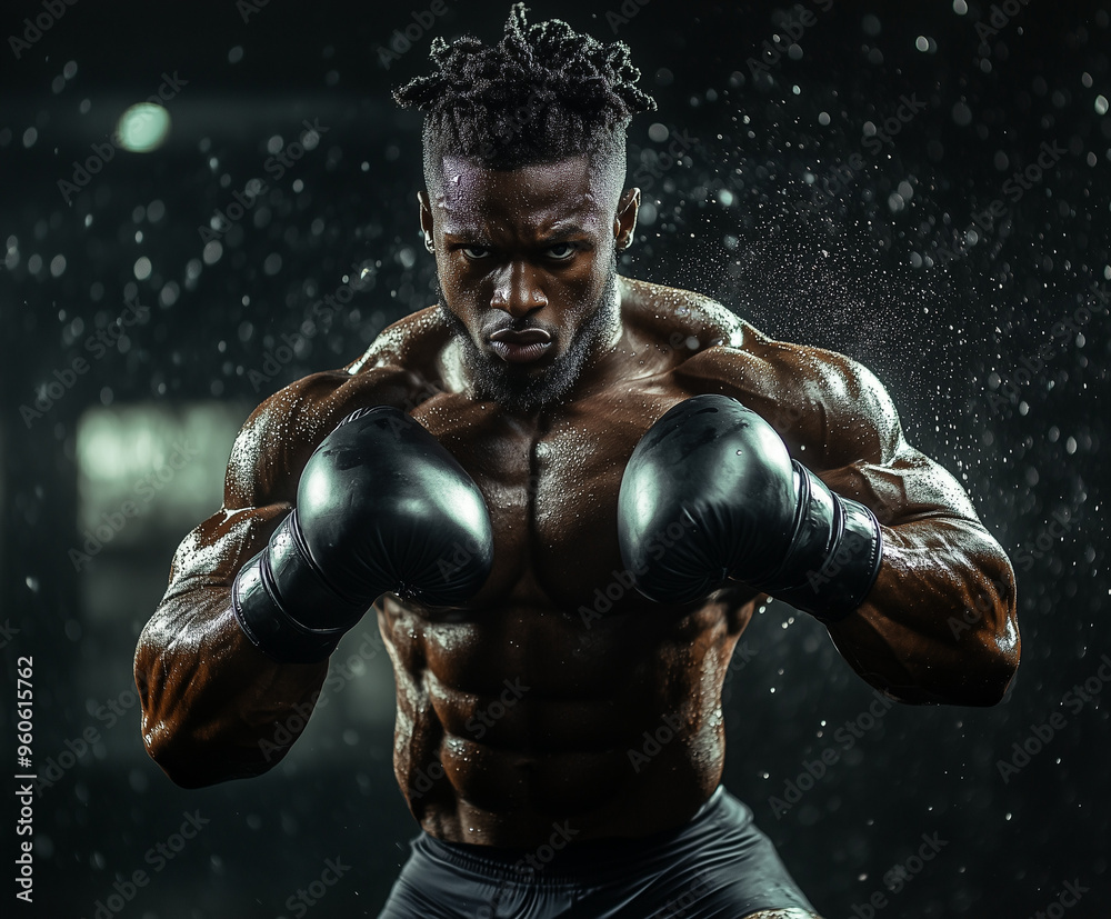Boxer close portrait Boxer close portrait