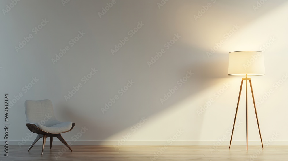 clean and simple interior wall with wooden flooring, featuring an empty space for text or product display clean and simple interior wall with wooden flooring, featuring an empty space for text or product display