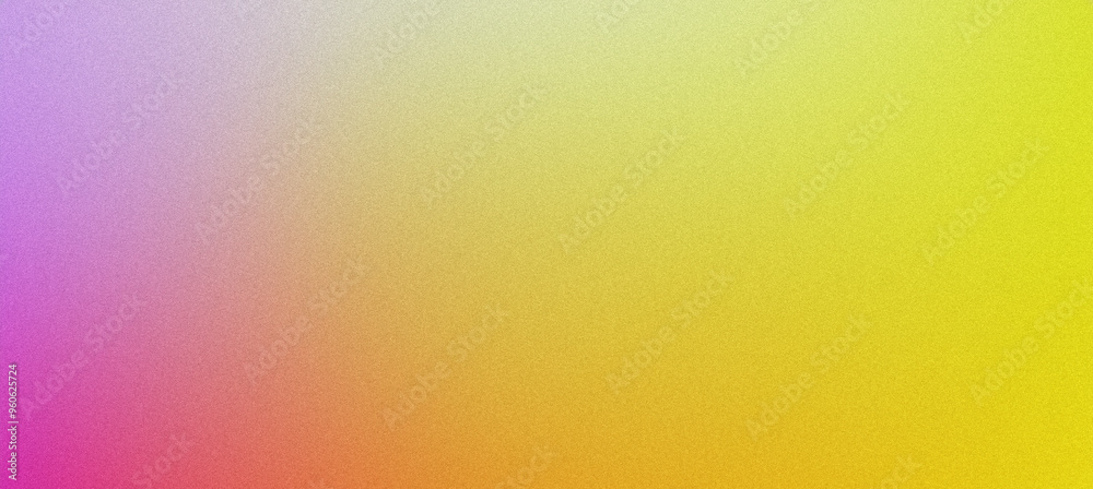 Abstract background with a grainy texture blending yellow, orange, pink, and purple Abstract background with a grainy texture blending yellow, orange, pink, and purple