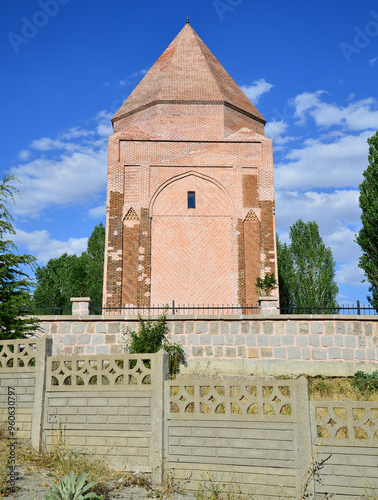 Melik Gazi Mosque and Tomb, located in Kayseri, Turkey, was built by the Danishmen. photo