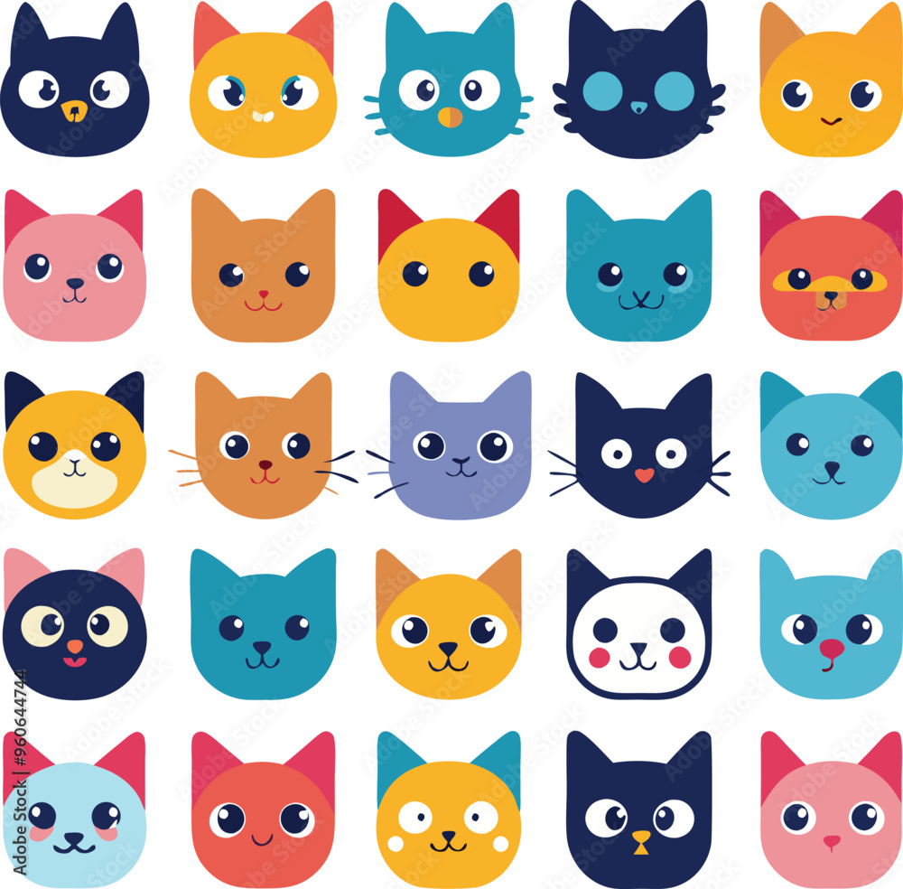 seamless pattern with cat seamless pattern with cat