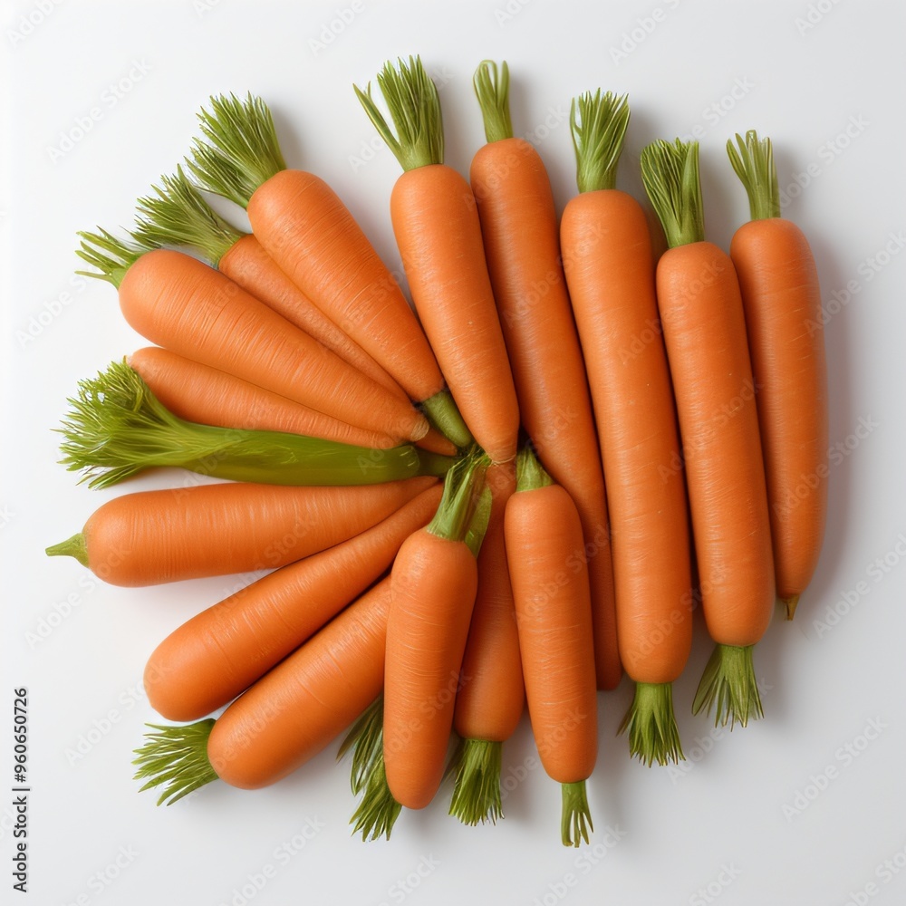 Fresh Carrots on White Background
Fresh Carrots on White Background