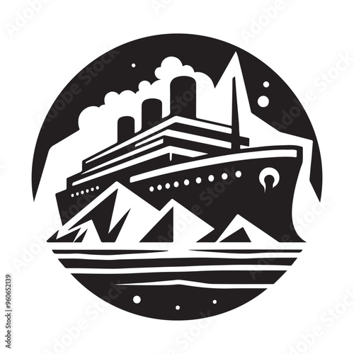 Icebreaker Silhouette Vector Illustrations – High-Quality Designs for Print & Web