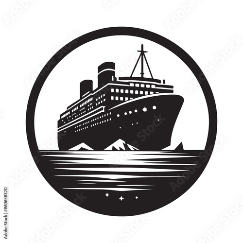 Icebreaker Silhouette Vector Illustrations – High-Quality Designs for Print & Web
