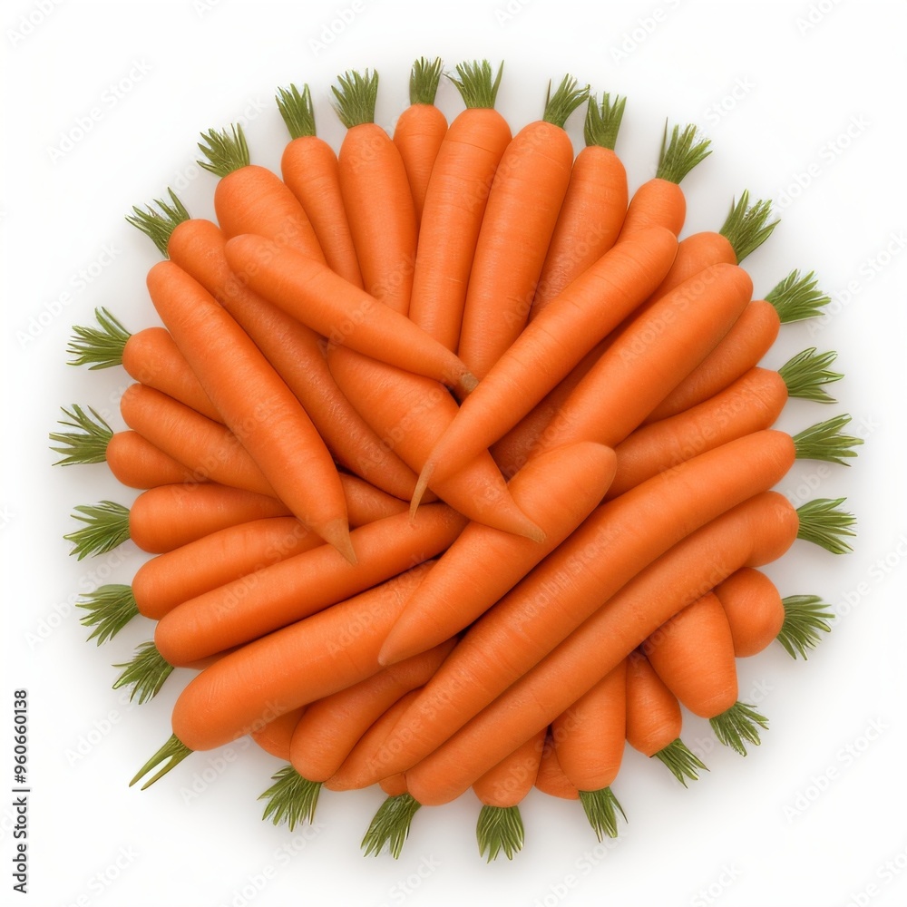 Fresh Carrots on White Background
Fresh Carrots on White Background