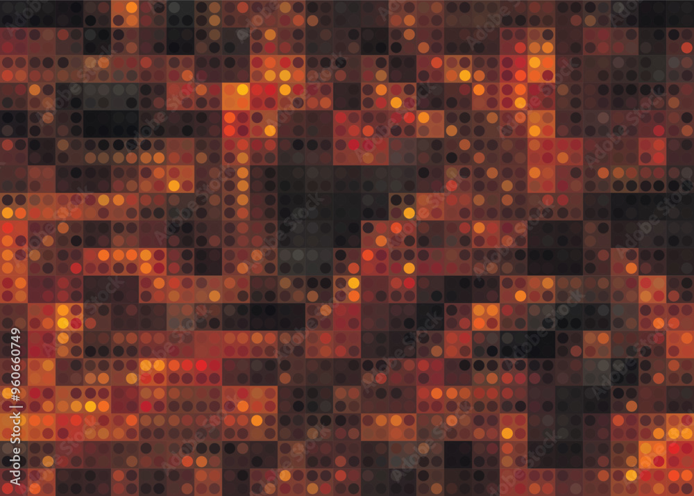 Abstract pixel vector background streams of lava Abstract pixel vector background streams of lava