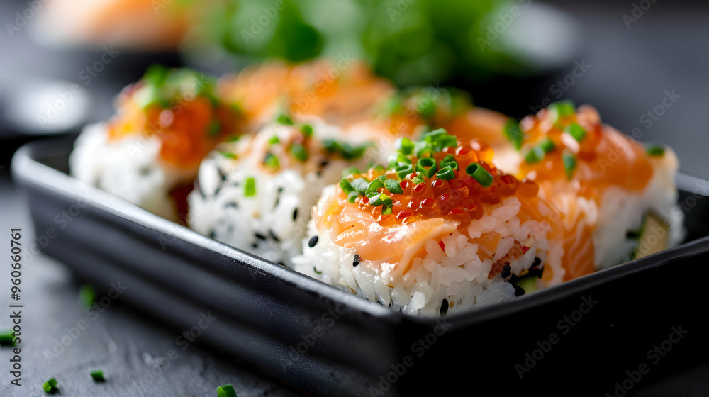 Gourmet Sushi Platter Cavernous Space Sunset Gourmet Sushi Platter Cavernous Space Sunset