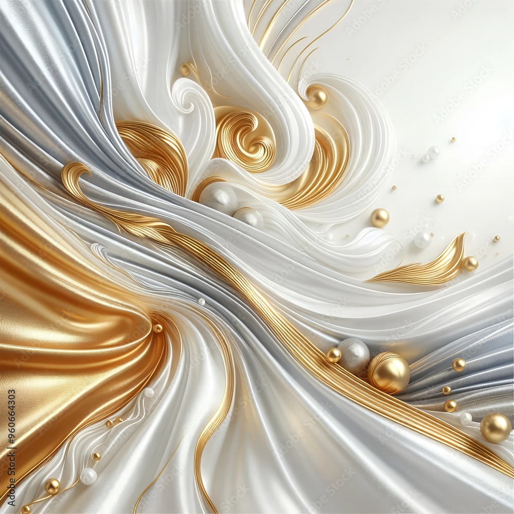 Golden and silver colors luxury background Golden and silver colors luxury background