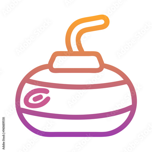 Curling stone, competitive mood, sports equipment