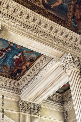 Paris landmarks and buildings in France