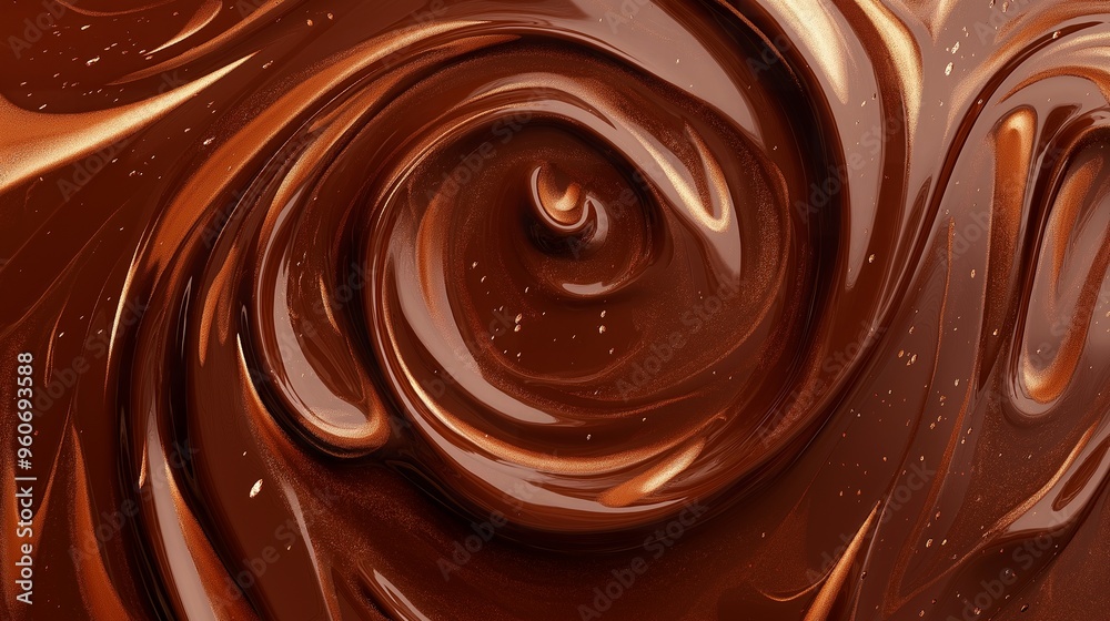 background of liquid chocolate paint or texture background of liquid chocolate paint or texture