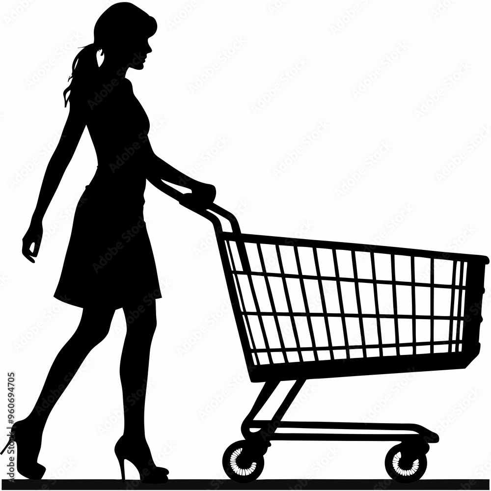 black Friday shopping svg vector woman with shopping cart,shopping black Friday shopping svg vector woman with shopping cart,shopping