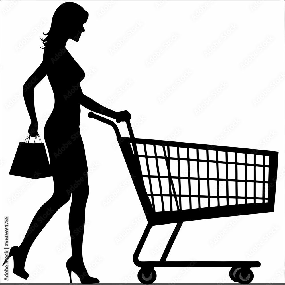 black Friday shopping svg vector woman with shopping cart,shopping black Friday shopping svg vector woman with shopping cart,shopping