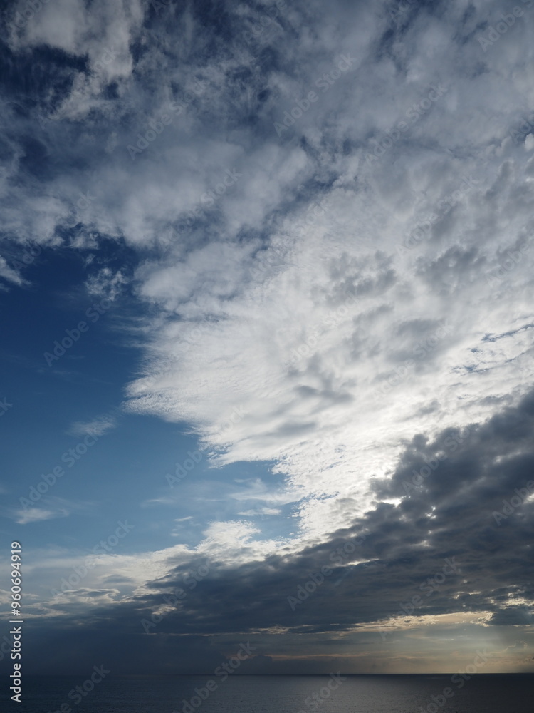 The sea and sky seen from the Izu coastline The sea and sky seen from the Izu coastline
