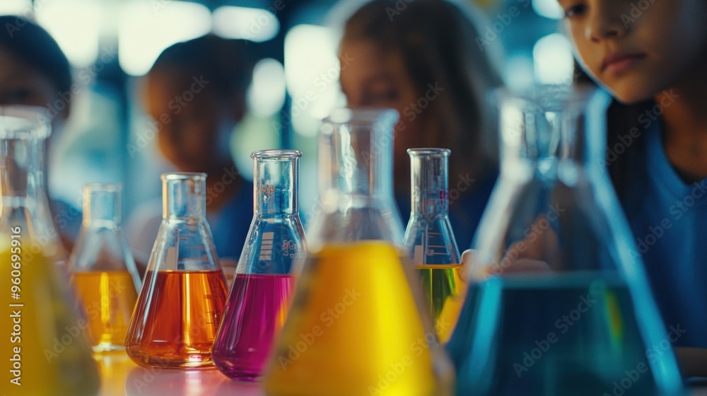 Young Scientists Conducting Experiments Young Scientists Conducting Experiments