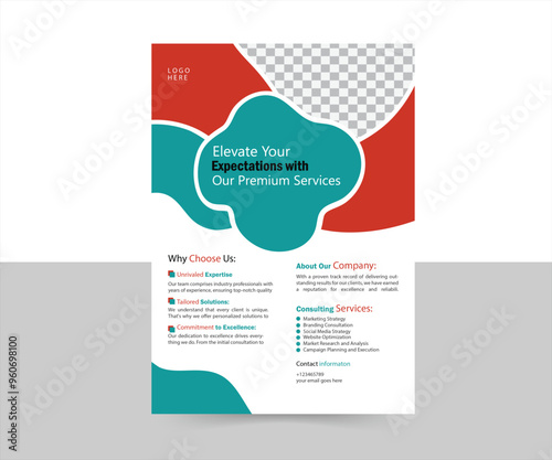 Poster design business template