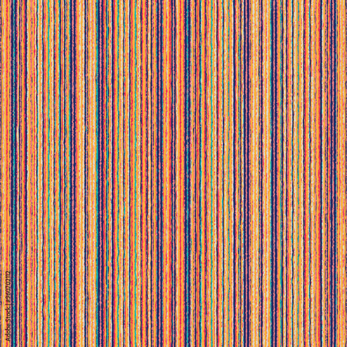 Multicolor Grain Baby Stripe Pattern