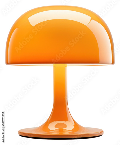 PNG Lamp lampshade table white background. photo