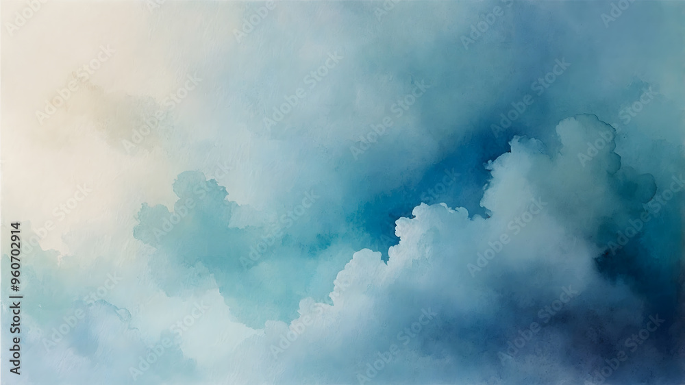 Abstract Blue Sky Clouds Abstract Blue Sky Clouds