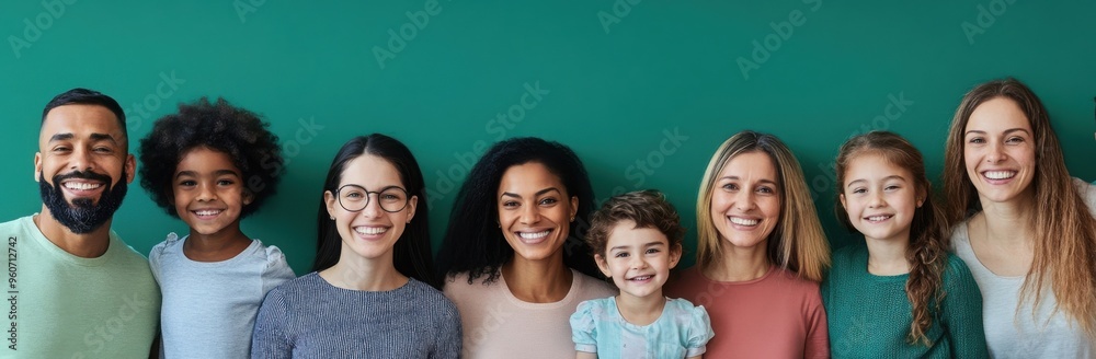 Diverse Group of Smiling People - Togetherness and Friendship Diverse Group of Smiling People - Togetherness and Friendship