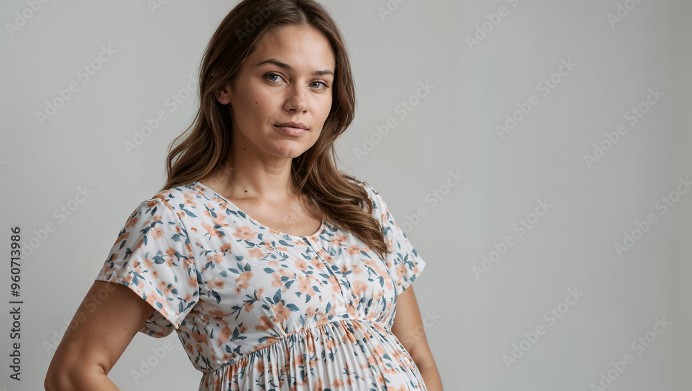 Happy Mother's Day, pregnant woman's belly on a isolated background Happy Mother's Day, pregnant woman's belly on a isolated background
