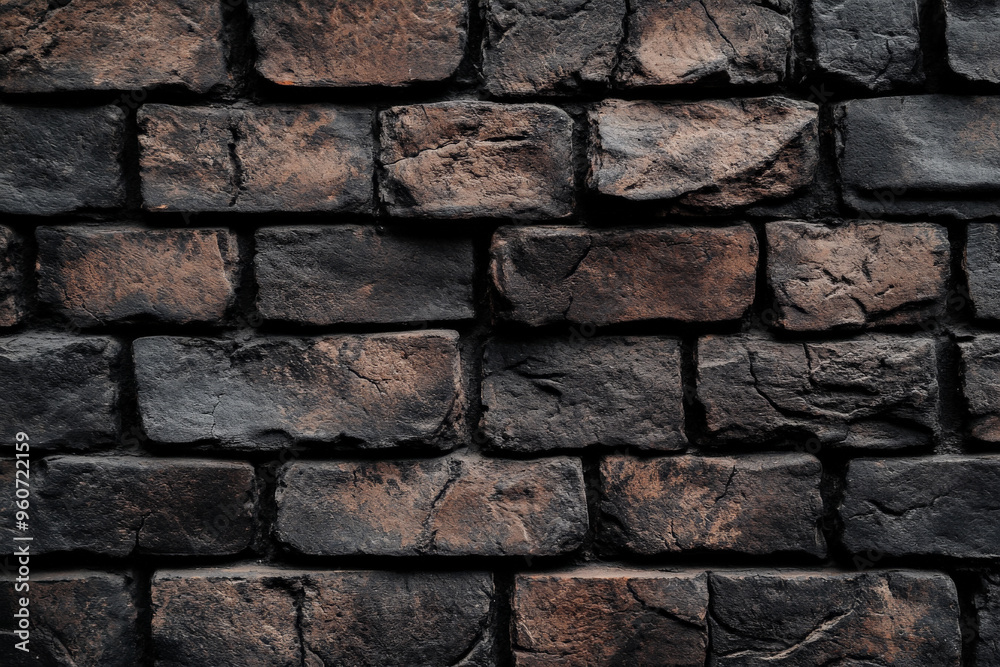 A close-up of a dark brown brick wall with a matte finish, with visible cracks and rough textures, set in a rustic, outdoor setting. A close-up of a dark brown brick wall with a matte finish, with visible cracks and rough textures, set in a rustic, outdoor setting.
