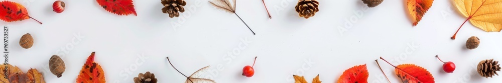 autumn background on white. autumn background on white.