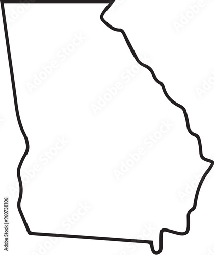 Vector United States Map