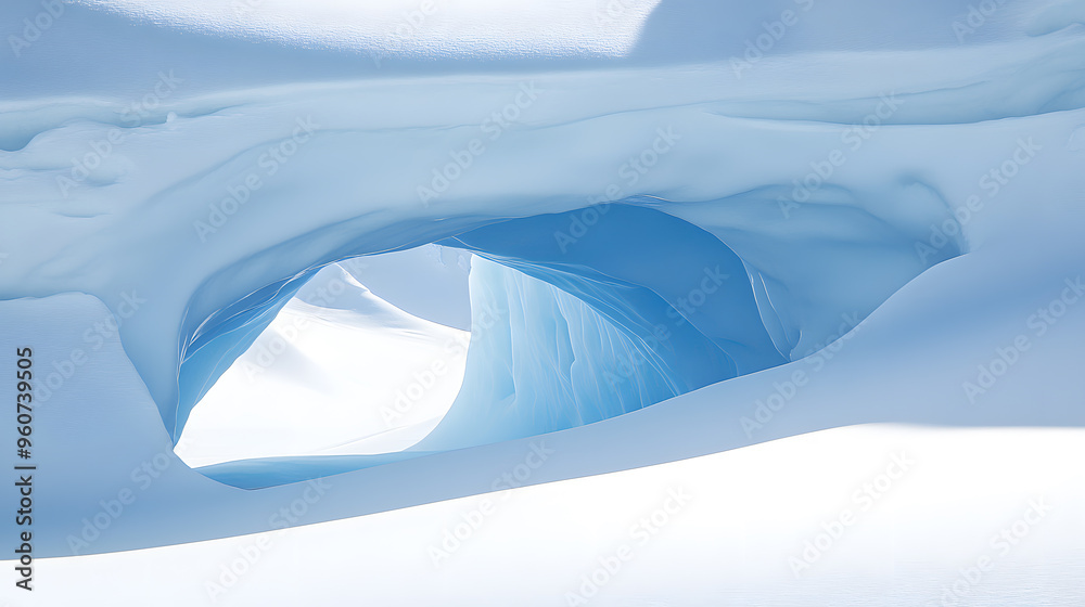 Obraz premium Ice Cave in Antarctica