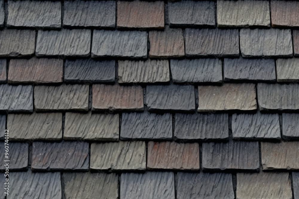 Processed collage of slate roof tiles surface texture. Background for banner, backdrop or texture Processed collage of slate roof tiles surface texture. Background for banner, backdrop or texture