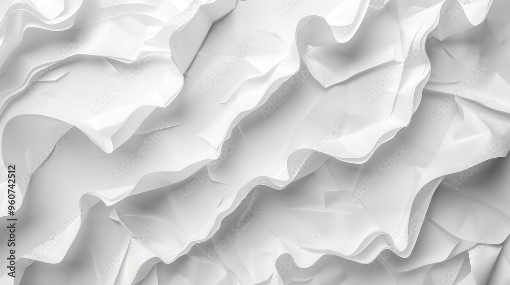 Obraz premium White paper pattern background and texture
