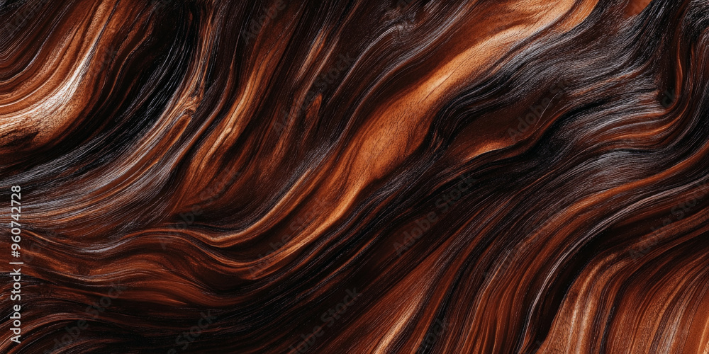 A brown textured surface with a polished, glossy wood grain, featuring deep, rich hues and natural, flowing patterns. A brown textured surface with a polished, glossy wood grain, featuring deep, rich hues and natural, flowing patterns.