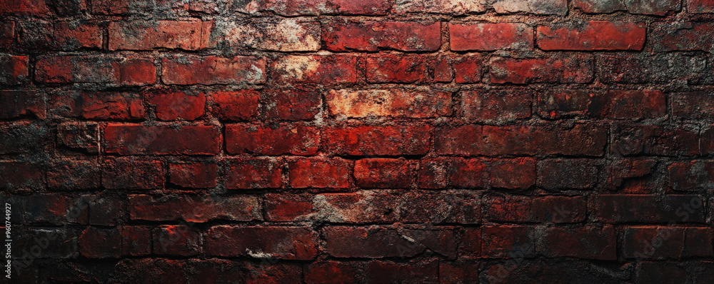 A weathered, red brick wall with rough, uneven surfaces, with warm natural light highlighting the texture. A weathered, red brick wall with rough, uneven surfaces, with warm natural light highlighting the texture.