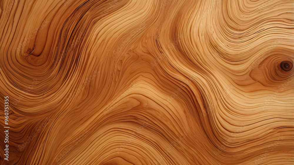 Fototapeta premium Plywood surface with natural pattern, wood grain texture background.