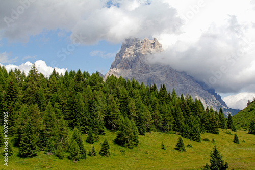 il Monte Pelmo nelle Dolomiti bellunesi photo