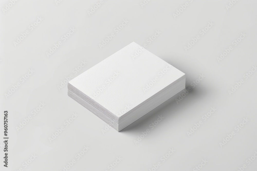 A pile of white business cards stacked on top of each other, suitable for corporate or professional use A pile of white business cards stacked on top of each other, suitable for corporate or professional use