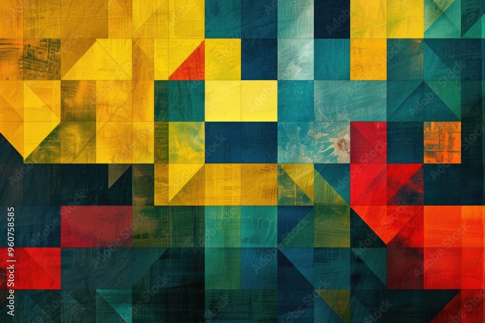 A vibrant and expressive artwork featuring a mix of colors A vibrant and expressive artwork featuring a mix of colors