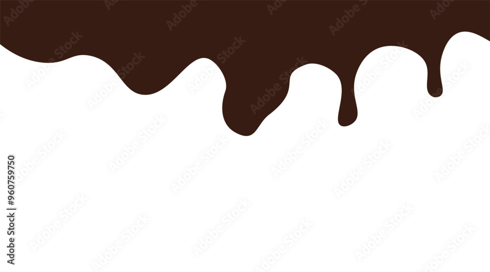 Set of chocolate drops and blots. Chocolate wave Background. Chocolate liquid background. Abstract chocolate background. Set of chocolate drops and blots. Chocolate wave Background. Chocolate liquid background. Abstract chocolate background.