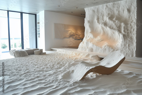 Rough Sand Textures as Beachy Home Accents: Natural Elegance for Coastal Interiors