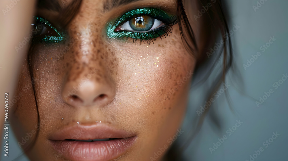 Fototapeta premium Green Has Never Looked Good