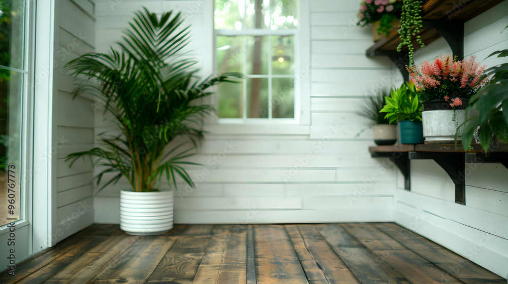 Greenhouse Studio Decorated For Fall