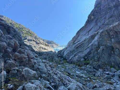 Gletsjer of norway photo