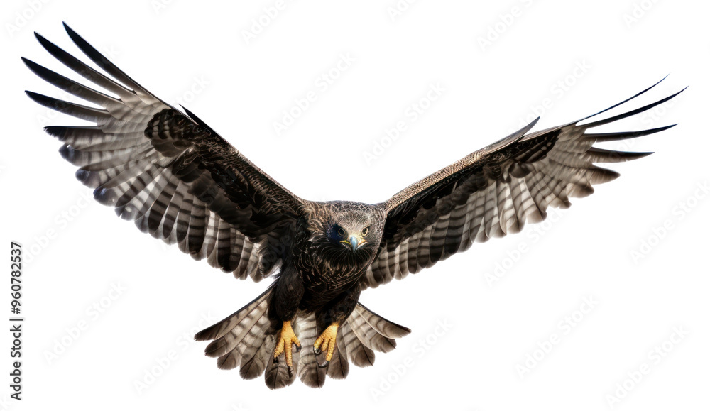 Obraz premium PNG Plain magazine flying buzzard vulture.