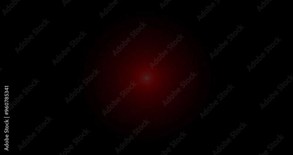 Blink Red light animation and motion effect on black background, big boom light explosion, lens flare effect, studio effect, ray light motion.