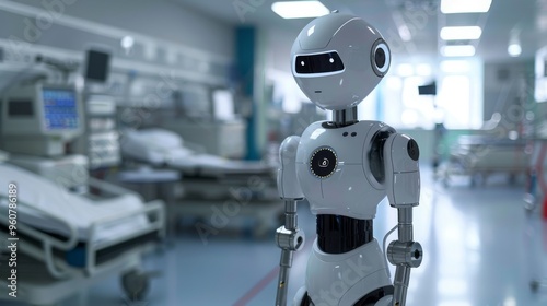 The Future of Medicine: Robots in Hospitals Delivering Cutting-Edge AI and Automation for Superior Medical Treatment and Patient Care