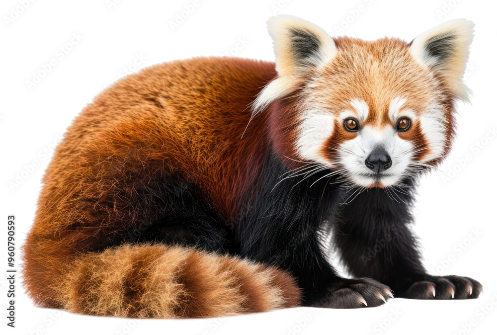 Obraz premium PNG Red Panda wildlife animal mammal.