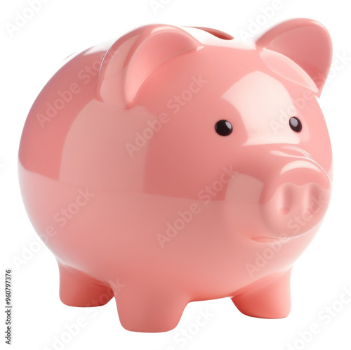 PNG Piggy Bank pig white background representation.