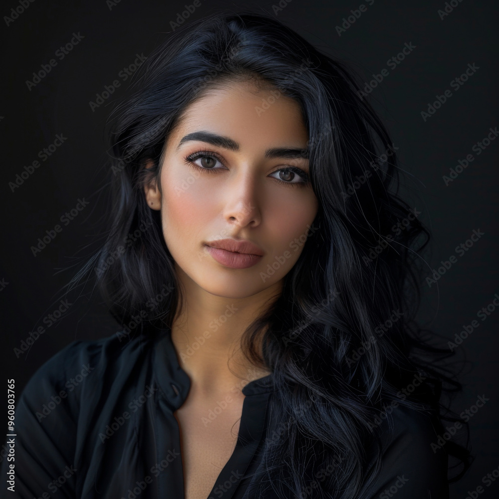 Portrait of a young Arabic businesswoman Portrait of a young Arabic businesswoman